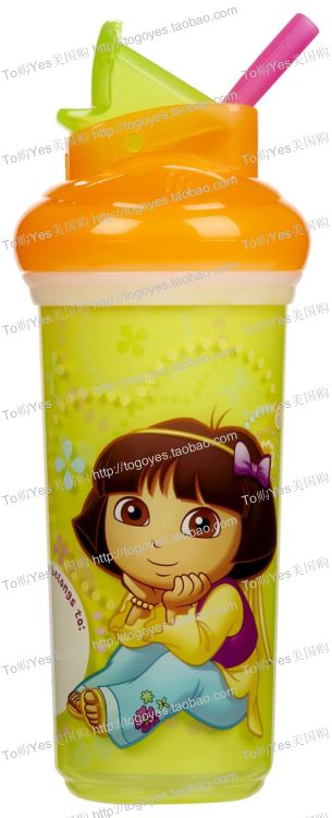 【不含BPA】美國Munchkin麥肯奇保鮮吸管杯9oz愛冒險的朵拉 現貨在類目 尿片/洗護/餵哺/推車牀, 水杯/餐具/研磨/附件, 水壺中 - 來自Buy2taobao.com提供專業的淘寶代購服務