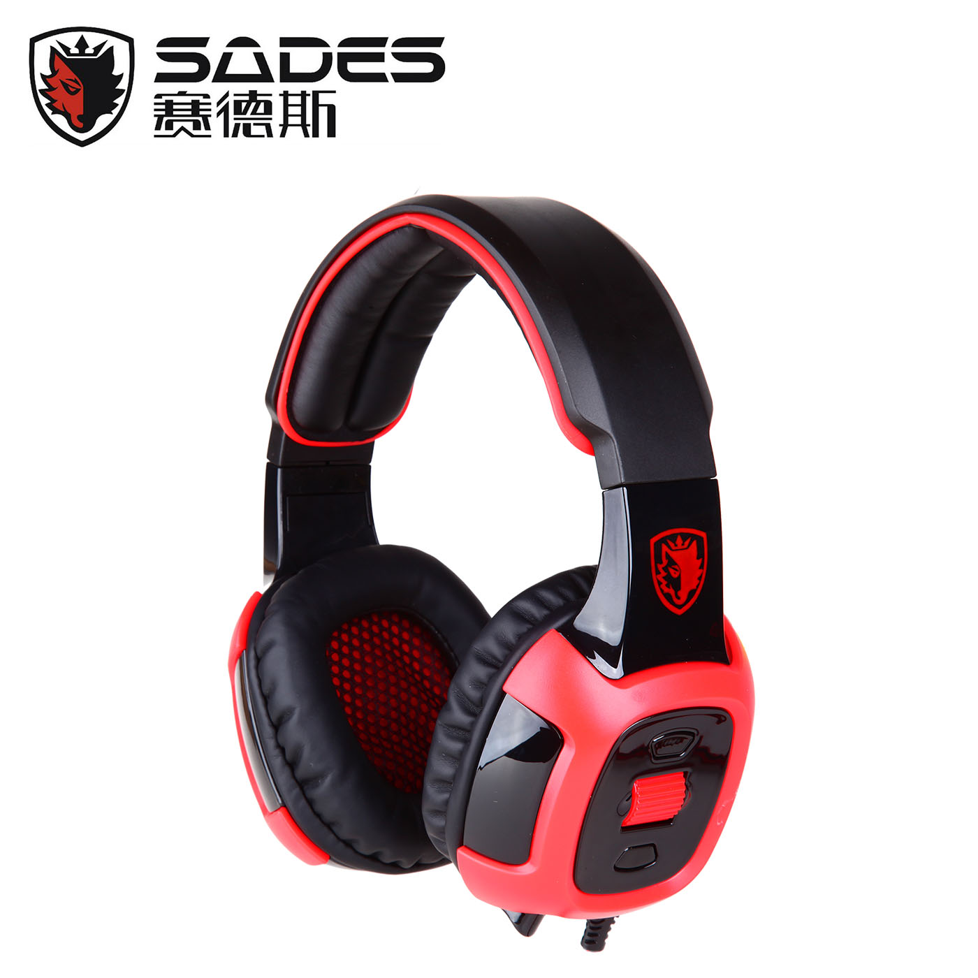 赛德斯SA903 cf专用电脑游戏耳机 头戴式低音