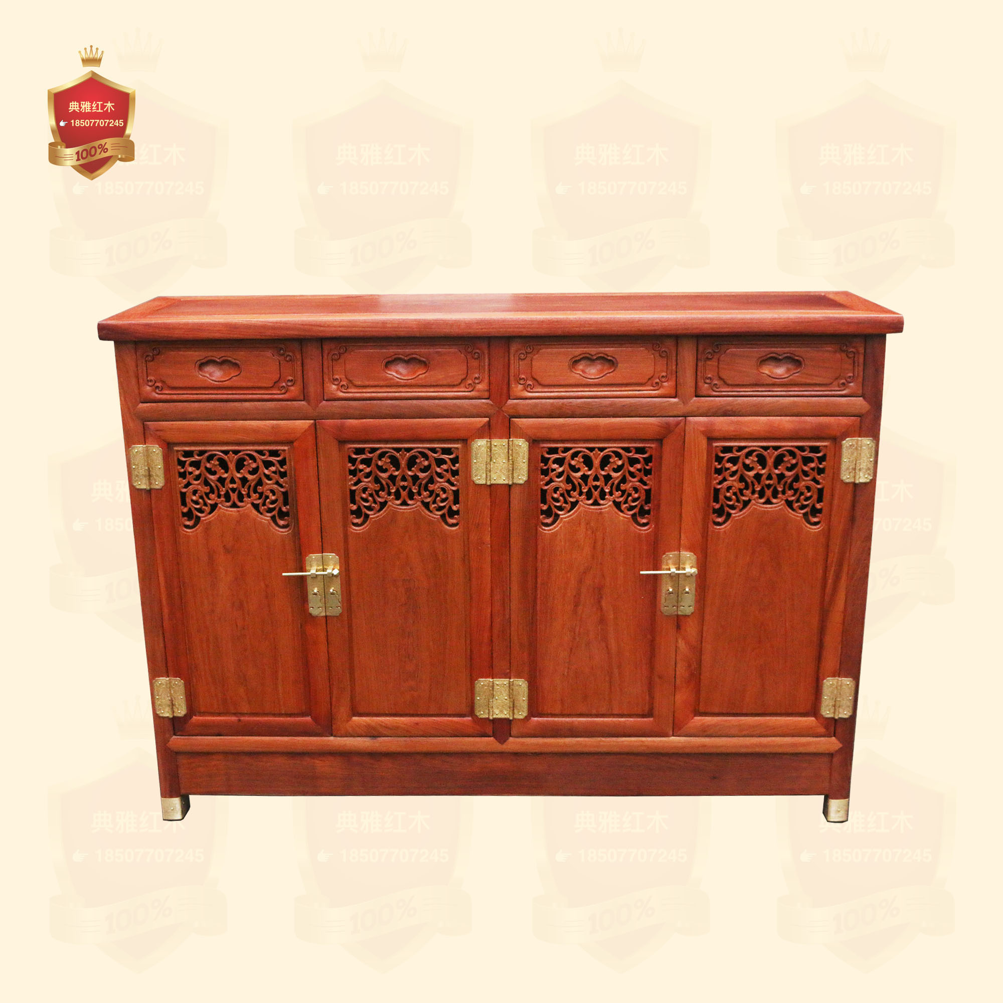 Myanmar pear Four Hollow Shoe cabinet Large fruit sandalwood Sideboard Tenon Rosewood furniturein the Residential furniture , Cabinet , Shoebox category - from Buy2taobao.com to provide professional Taobao agent buy service