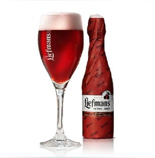  【比利时】原装进口 乐蔓樱桃啤酒Liefmans375ml新品上市！