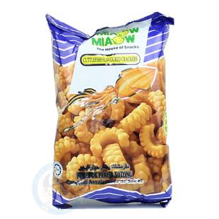  马来西亚进口 零食 妙妙鱿鱼鲜60g 膨化食品 虾条