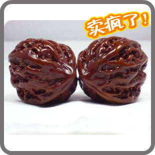  【柳氏文渊阁】文玩核桃野生老树鸡心精品40MM高桩鸡心把玩手玩