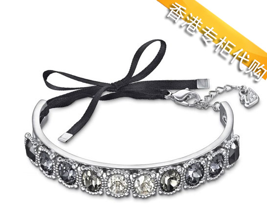 专柜正品代购 2013 swarovski施华洛Rosette Dark 手镯 情人礼物 专柜正品代购 2013 swarovski施华洛Rosette Dark 手镯 情人礼物