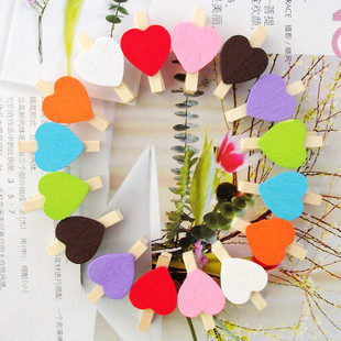 wooden Cartoon lovely Mini Clamp love Photo folders Photo Clamp 3cm Wooden clip 50 A photo wallin the Electronic Dictionary/Electronic paper book/Stationery , Shelves/Display items , Memo Clip/Photo Folder category - from Buy2taobao.com to provide professional Taobao agent buy service