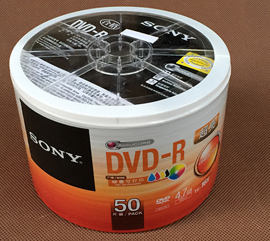 正品可打印索尼sony DVD-R 空白光盘 4.7G 16X 50P装在类目 办公设备/耗材/相关服务, 磁盘刻录存储类, 刻录盘中 - 来自Buy2taobao.com提供专业的淘宝代购服务