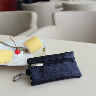  包邮新款 情侣款钥匙包零钱包 韩版真皮女士钥匙包 牛皮零钱包