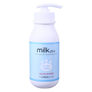  ㊣THE FACE SHOP牛奶滋润身体乳液300ml 美白保湿润肤乳 专柜正品