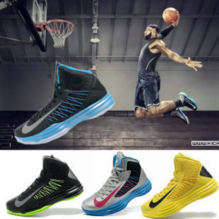  正品Nike Lunar Hyperdunk X詹姆斯10代奥运版高帮篮球情侣鞋