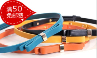  欧时力秋冬新款fiveplus百搭女式皮带蝴蝶结细腰带1124538470
