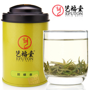  艺福堂茶叶 新茶 正宗洞庭碧螺春 一级碧螺春茶50g/罐绿茶