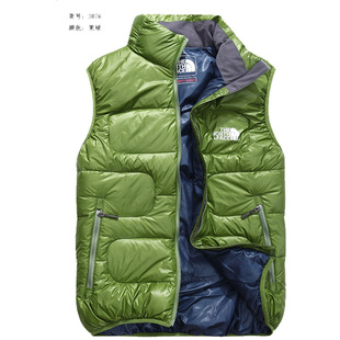  新款THE NORTH FACE乐斯菲斯时尚男户外休闲羽绒马甲背心男女同穿