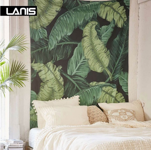 Large Green plant Banana leaves Valance bedroom decorate Background cloth Tapestries Beach towel Wall decorate 148*200in the Home Fabric , Tapestry/Tapestry category - from Buy2taobao.com to provide professional Taobao agent buy service