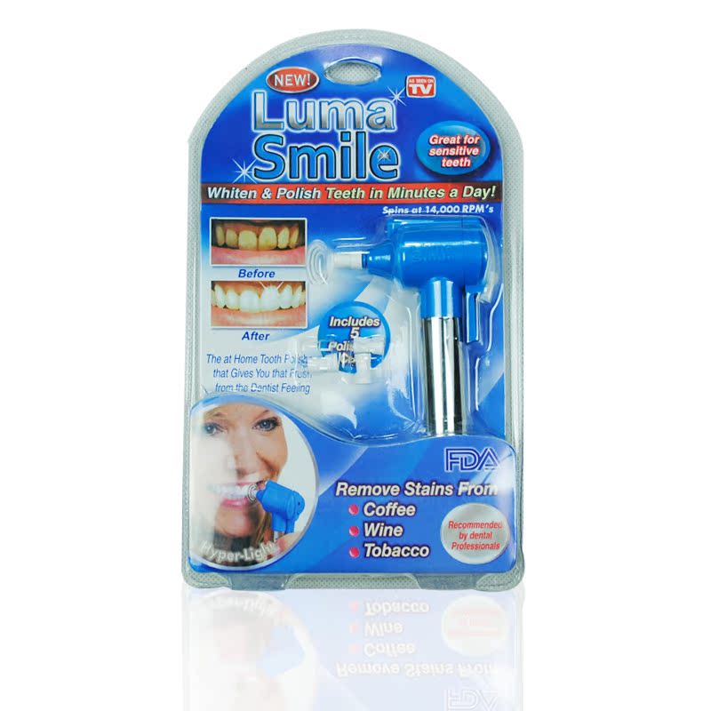 TV新款Luma smile 牙齒美白儀牙齒清潔美白電動牙齒潔白器NEW美白在類目 個人護理/保健/按摩器材, 口腔護理, 牙齒美白儀中 - 來自Buy2taobao.com提供專業的淘寶代購服務