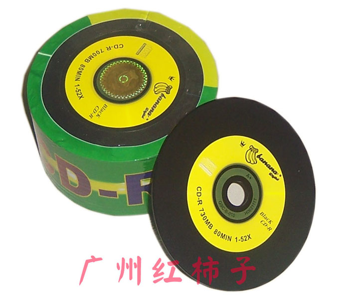 Bananas Vinyl CD-R 50 Pack A+level 52X Vinyl sided Black plate Black platein the Office Equipment/Consumables/Related Services , Disk recording storage class , Discs category - from Buy2taobao.com to provide professional Taobao agent buy service