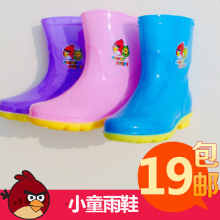  包邮保暖儿童雨鞋宝宝雨靴 女童水鞋男童小童雨具女孩幼童防水鞋