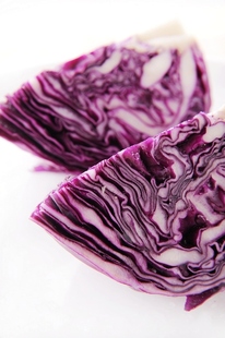  蔬菜沙拉Salad沙拉酱生菜新鲜色拉 荷兰紫球生菜紫包菜紫甘蓝