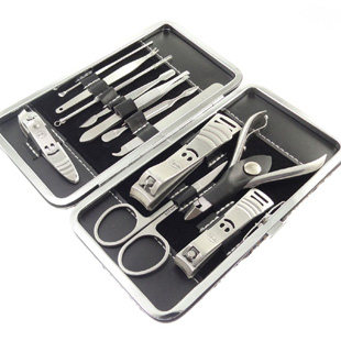 Daily special corrosion-resistant stainless steel nail clippers Kit tools 12 piece