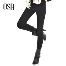 OSA spring women Korean yards was thin tight pants lady bottoming winter female nine points pants K90901