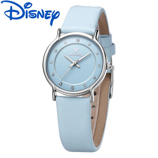  正品迪士尼 女 手表 米奇时尚女表 迪斯尼学生韩国儿童手表 女孩