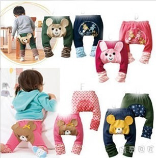  最新爆款卡通婴幼儿童装 宝宝束口大pp裤/九分裤/长裤 12款任选