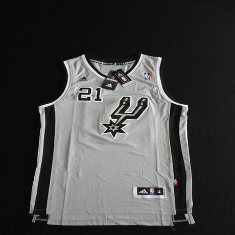 NBA马刺21号邓肯球衣新面料rev30篮球服刺绣