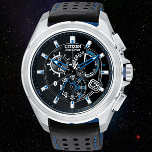  西铁城Eco Drive光能男表AT7030-05E 可蓝牙连接iPhone/iPAD/IPOD