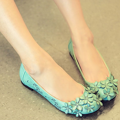 韩版公主鞋平底休闲...