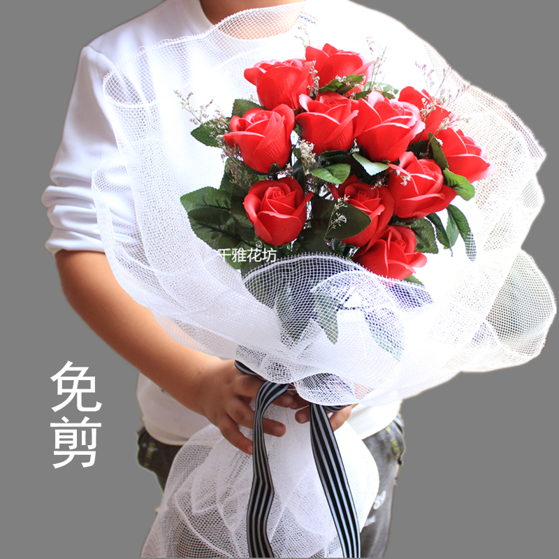 diy材料 酒杯玫瑰材料包 diy手工制作韓式香皂花 玫瑰手工花 免剪在類目 家居飾品, 創意飾品, 百變造型香皂中 - 來自Buy2taobao.com提供專業的淘寶代購服務