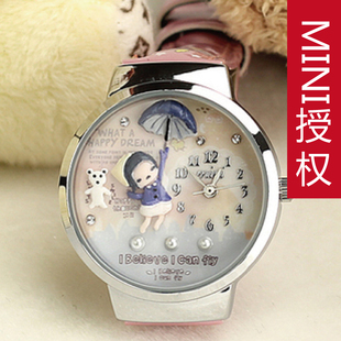  韩国正品MINI表 日本手工 软陶手表 公主梦想 卡通手表 儿童表
