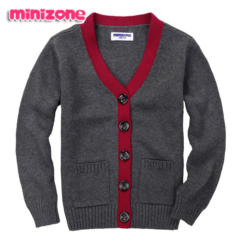 【儿童<em>开衫毛衣</em>男童】_儿童开衫圆领毛衣编织