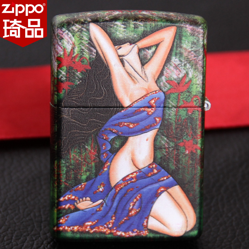 高档正版美国芝宝zipoo正品原装个性彩印zippo女郎zp打火机男zppo|ruв категории ZIPPO/швейцарский армейский нож/очки, бренд зажигалки и аксессуары, ZIPPO/" - от Buy2taobao.com для оказания профессиональной услуги покупки агента Taobao