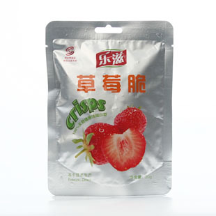  山东特产 乐滋草莓脆 草莓干 即食零食 健康休闲食品 20(28)g