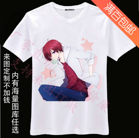 满百包邮<em>网球王子丸井文太</em>立海大动漫周边T恤