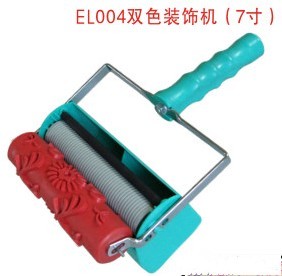 7寸双色滚花装饰机液体壁纸滚花模具刷墙印花滚筒墙漆印花滚筒刷|msdalam kategori perkakasan/alat, Alat-alat tangan, memberus alat, alat memberus lain - dari Buy2taobao.com untuk memberikan perkhidmatan ejen Taobao profesional membeli