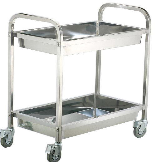 Stainless steel double-deck Two dining car kitchen wheelbarrow hotel Dedicated wheelbarrow Bowl carin the Business/Office Furniture , Dining/Baking furniture , Diner category - from Buy2taobao.com to provide professional Taobao agent buy service