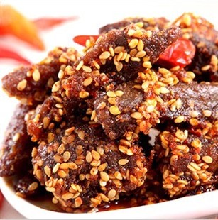  蜀道香私房菜天椒麻辣牛肉干牛肉条四川特产15.6g 独立小包装