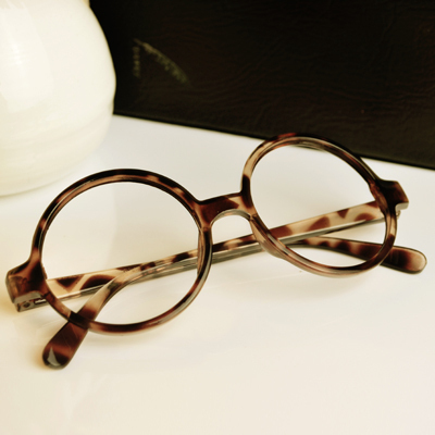 眼镜框架大圆形非主流...