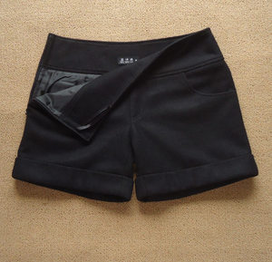 EZ】自留推荐!专柜款 正版毛呢拼接立体<em>裁剪</em>双