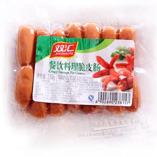  移山村 四川特产双汇火锅脆皮肠210g 火腿肠 火锅菜 火锅必备