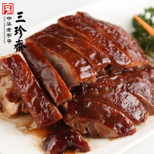  三珍斋 酱鸭/酱板鸭 浙江特产 零食 小吃 休闲食品 年货 卤味熟食