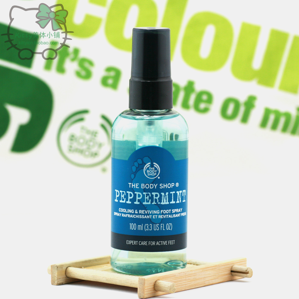 quality goods The body shop Mint cool and refreshing Foot Spray 100ml Deodorization Smell refreshing Antiperspirantin the Skin Care/Body/Essential oils , Foot Care , Foot Cream category - from Buy2taobao.com to provide professional Taobao agent buy service
