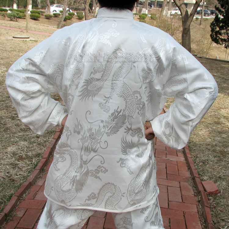高档暗花盘龙祥云优质春夏男女太极服练功服太极拳仿真丝中国风|ruв категории движение/йога/фитнес/фанаты товаров, Тхэквондо/ушу/кикбоксинг, тайджи, Тай Чи одежды - от Buy2taobao.com для оказания профессиональной услуги покупки агента Taobao