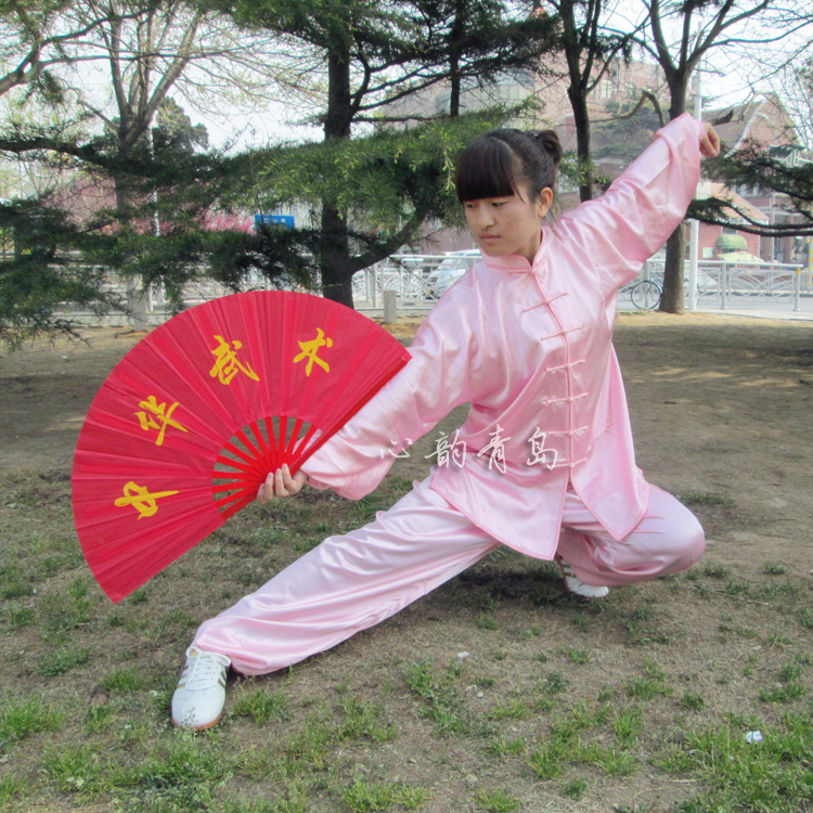 弹力丝太极服太极拳服装练功服功夫装晨练服表演服春夏女武术服在类目 运动/瑜伽/健身/球迷用品, 跆拳道/武术/搏击, 太极, 太极服中 - 来自Buy2taobao.com提供专业的淘宝代购服务
