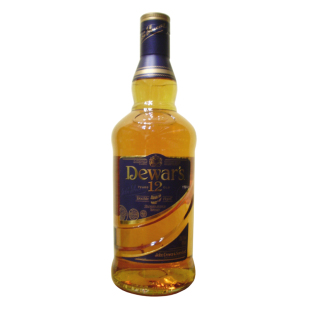  〖洋酒〗帝王12年苏格兰威士忌 DEWARS 700ML 正品行货无盒40度