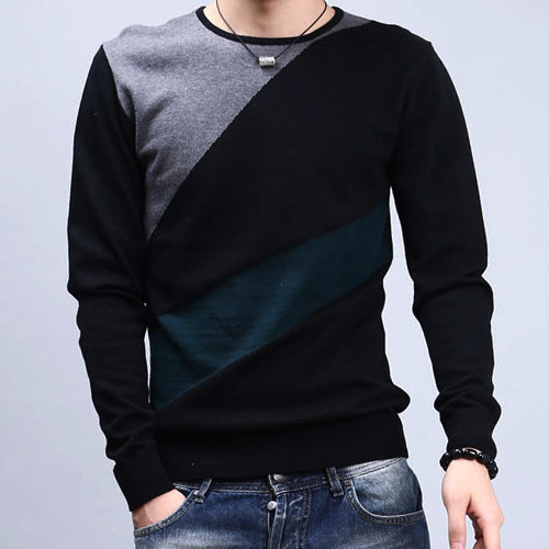 <em>针织衫</em>/<em>毛衣</em>秋冬装青年男士圆领杰克琼斯男装