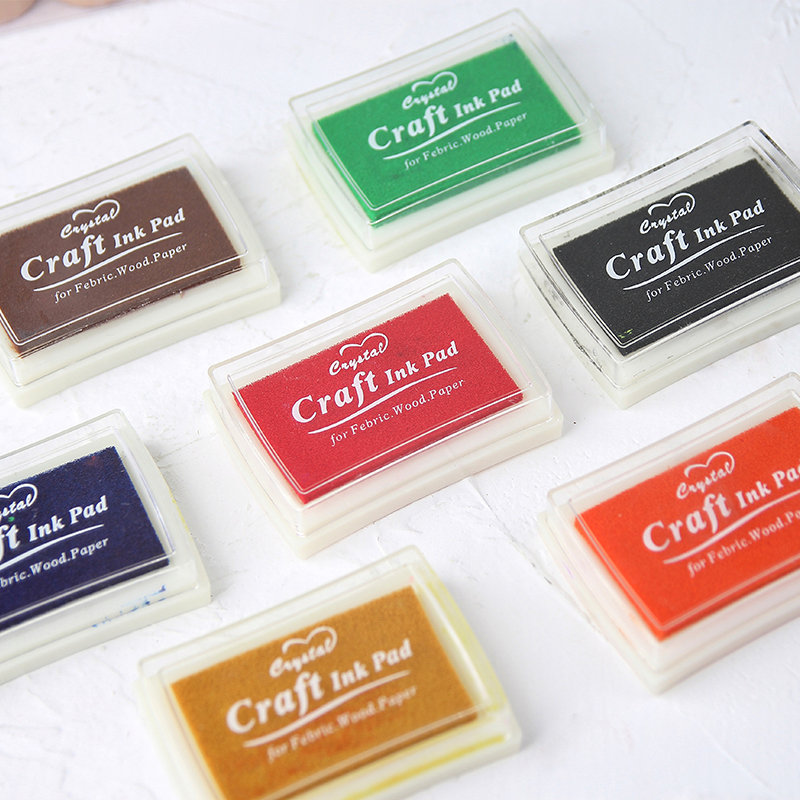 Craft凹腰梵妮印台DIY简约橡皮章印章diy手指画彩色印泥15色可选在类目 电子词典/电纸书/文化用品, 日常学习用品, 可爱印泥中 - 来自Buy2taobao.com提供专业的淘宝代购服务