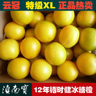  包邮特级褚橙云冠冰糖橙子5kg新鲜水果甜橙脐橙产地直销12.12促销