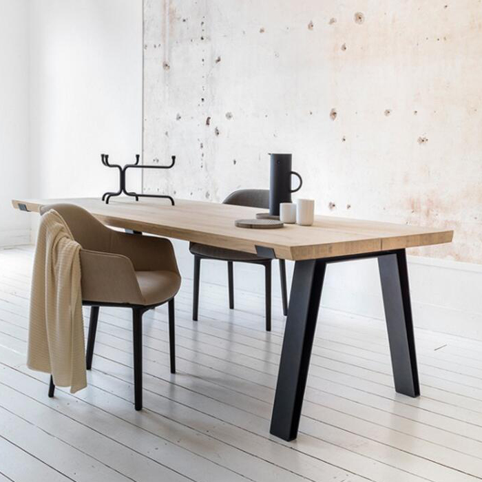 Northern Europe Iron art solid wood desk Boss table Modern simplicity Single Boss table President of the table Long table workbenchin the Business/Office Furniture , Office Furniture , Desk , Desk/Executive Desk category - from Buy2taobao.com to provide professional Taobao agent buy service