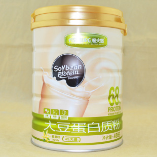  买1送1赠品/德国渔夫堡大豆蛋白质粉 456g 纯植物蛋白粉