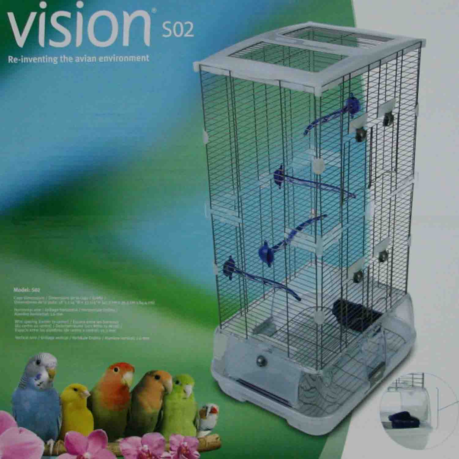 клетка для птиц хаген vision